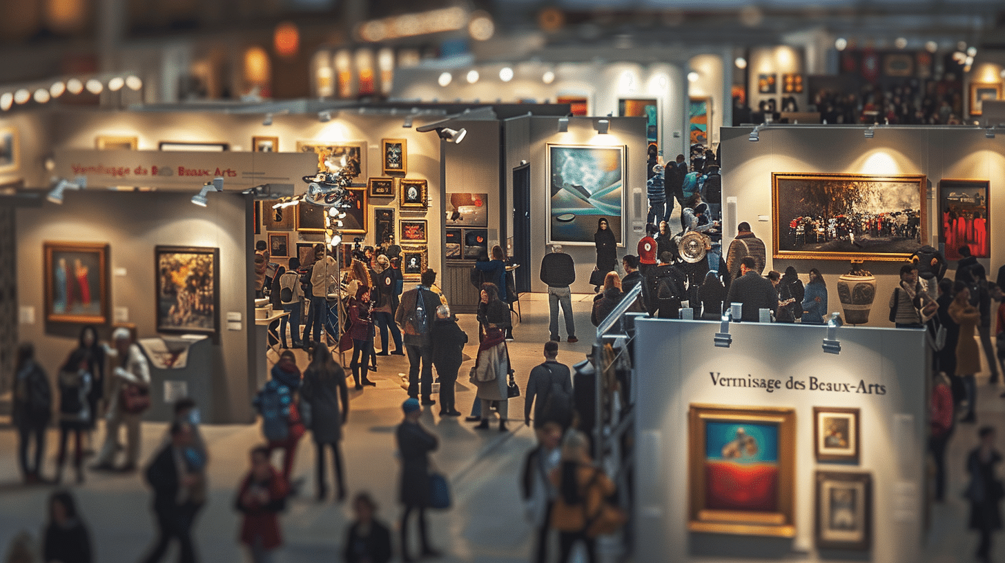 Vernissage des élèves des Beaux-Arts