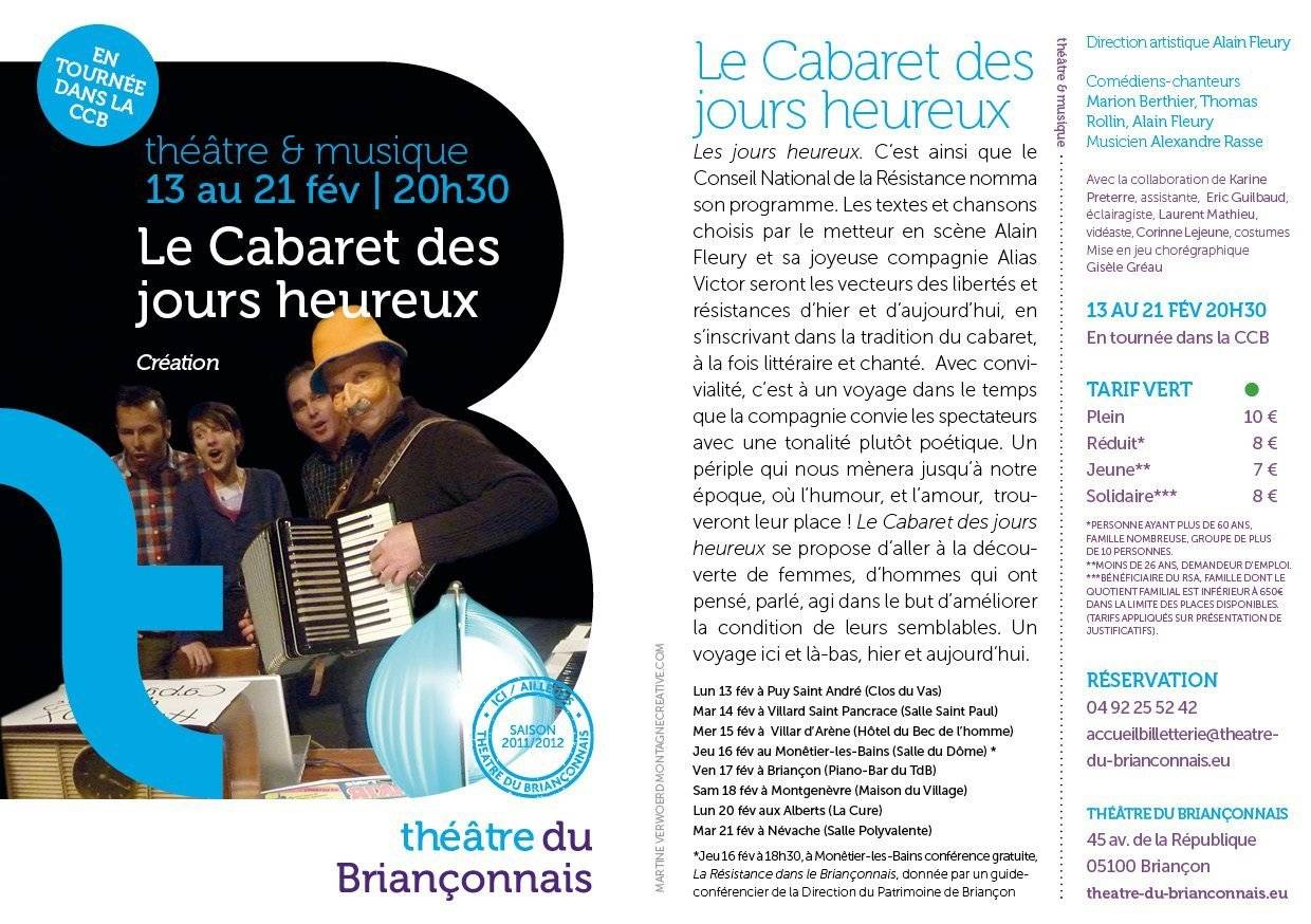 Le Cabaret des jours heureux