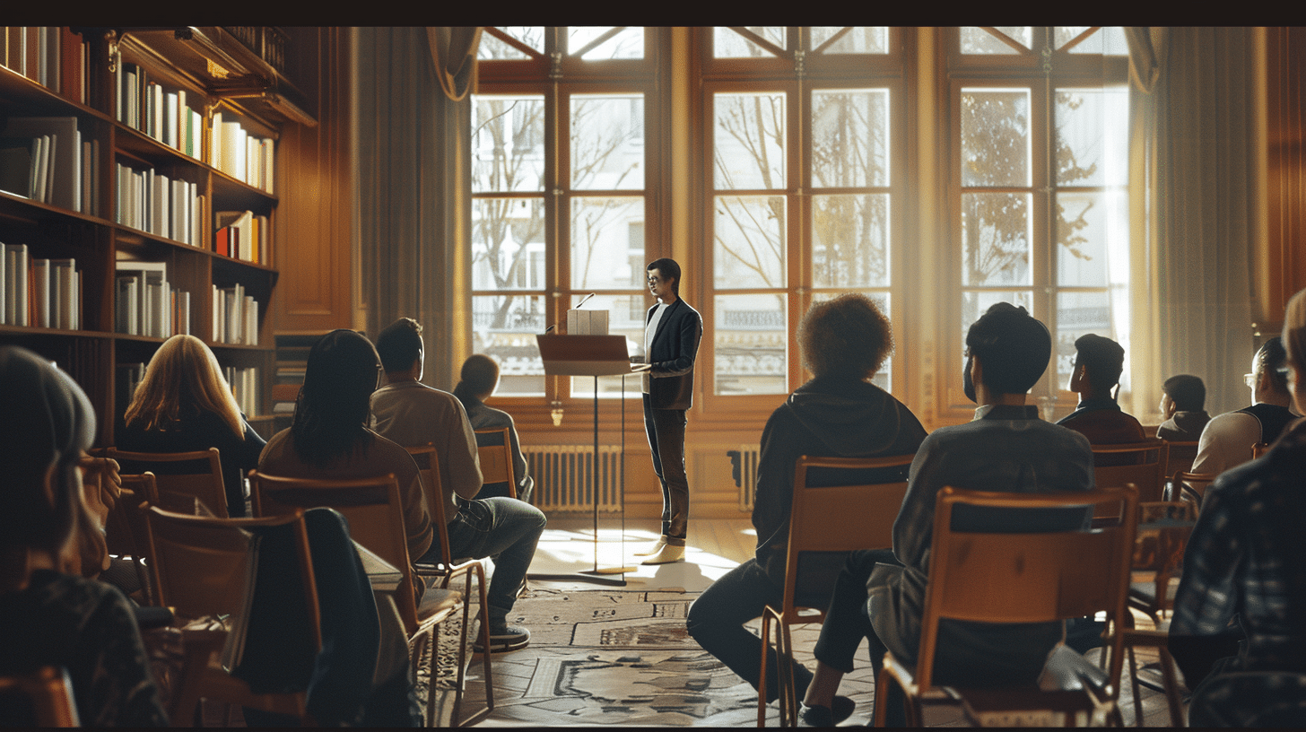 Conférence à la bibliothèque