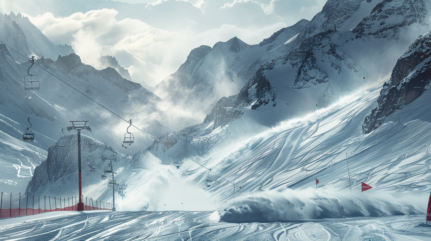 Tests d'entrée au club de ski de Briançon