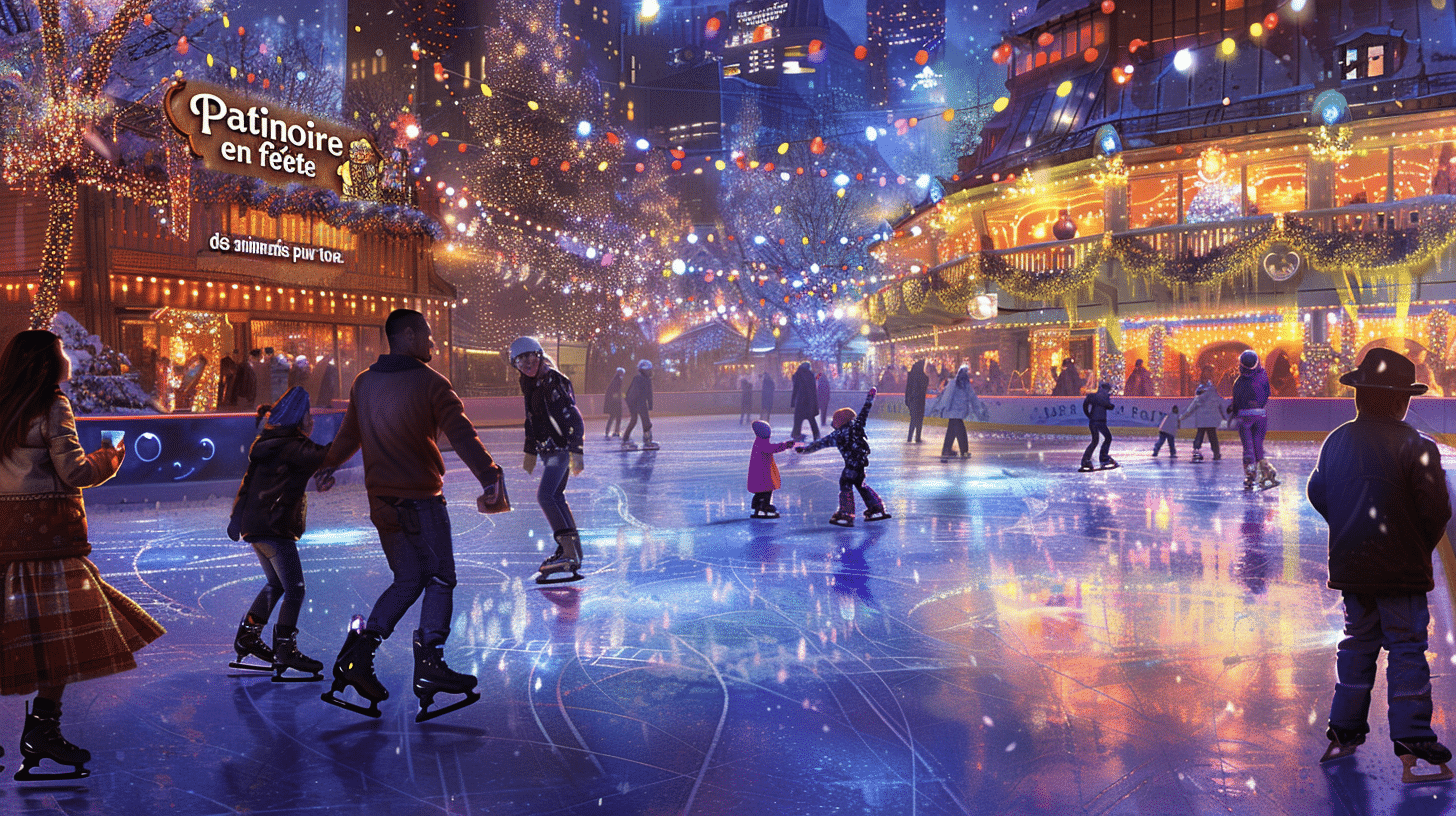 Patinoire en fête : des animations pour tous