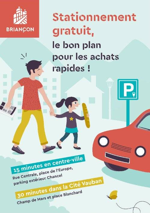 Stationnement : 15 ou 30 minutes gratuites, le bon plan pour les achats rapides !