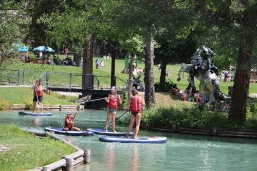 Journée idyllique au parc de la Schappe