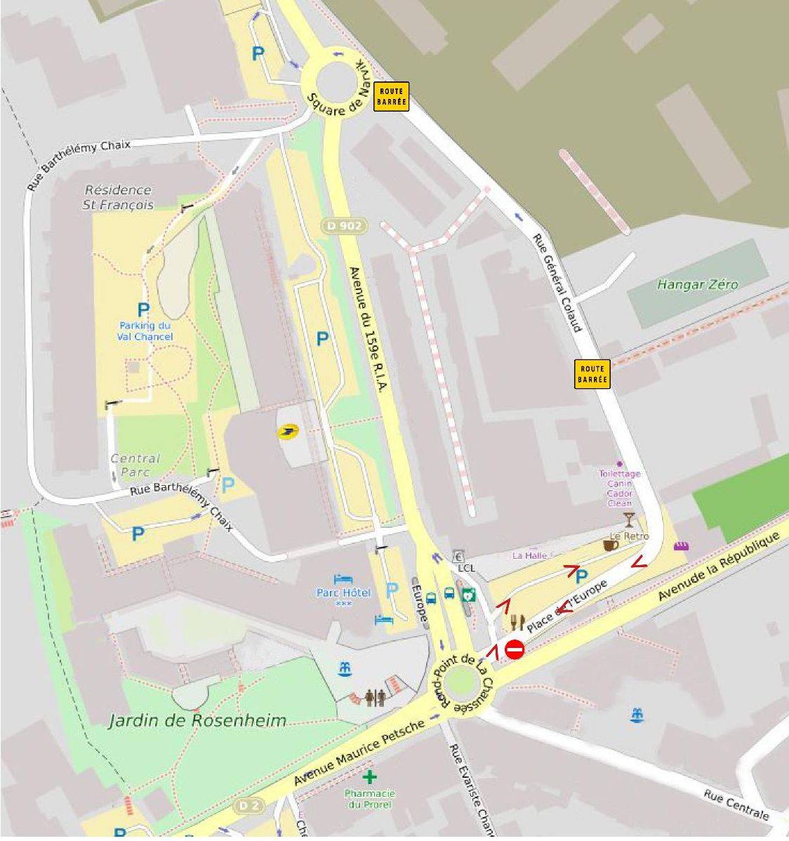 Info travaux : semaine du 3 au 9 septembre 2018