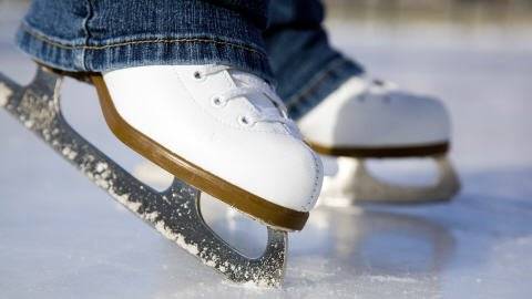 Alex HUGO à la patinoire