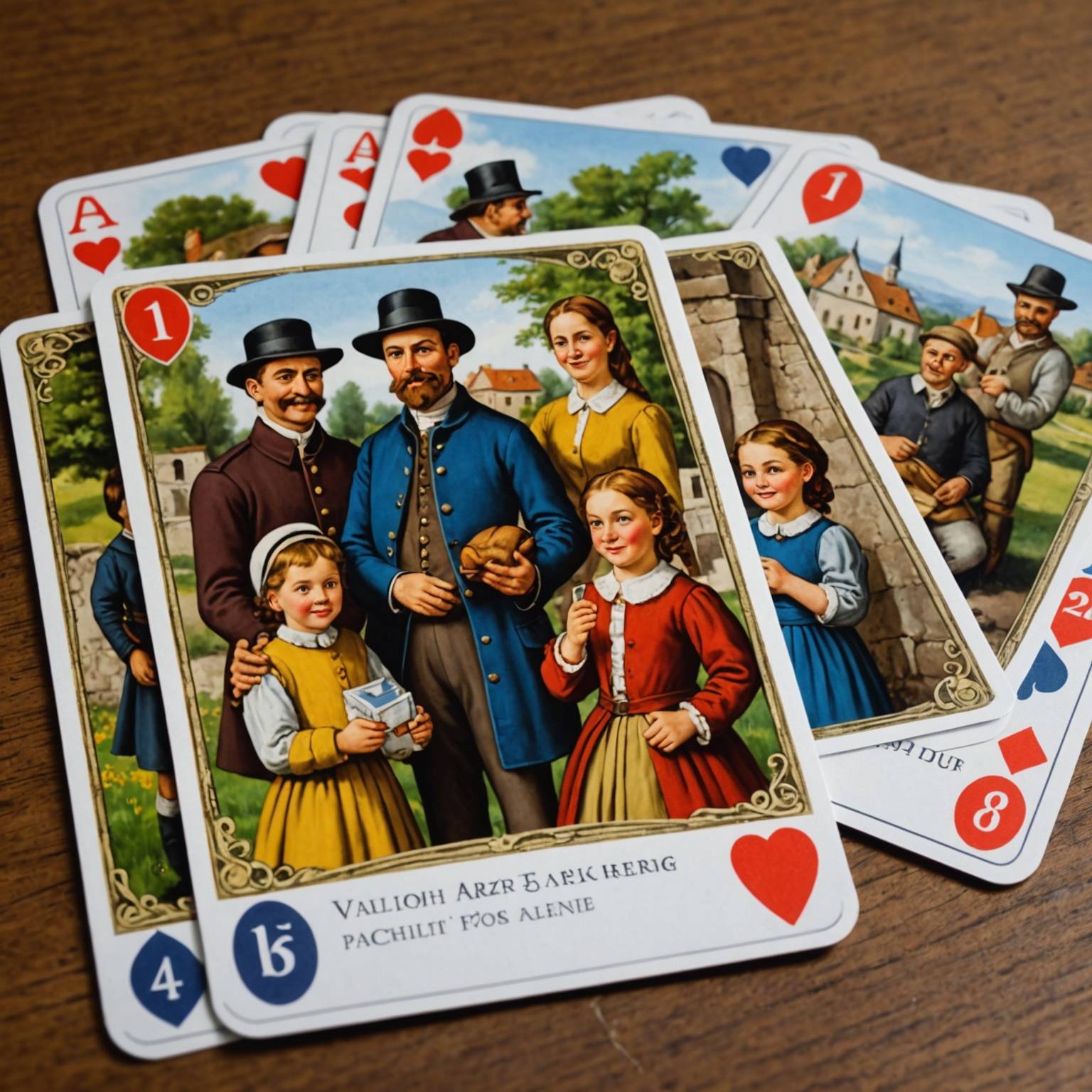 Un Jeu de 7 familles sur la Patrimoine de Villar d’Arène