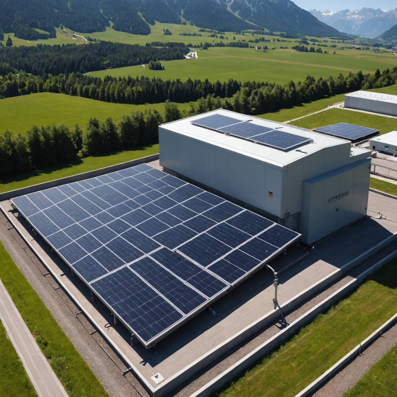 Un générateur photovoltaïque sur la station d’épuration Pur’Alpes