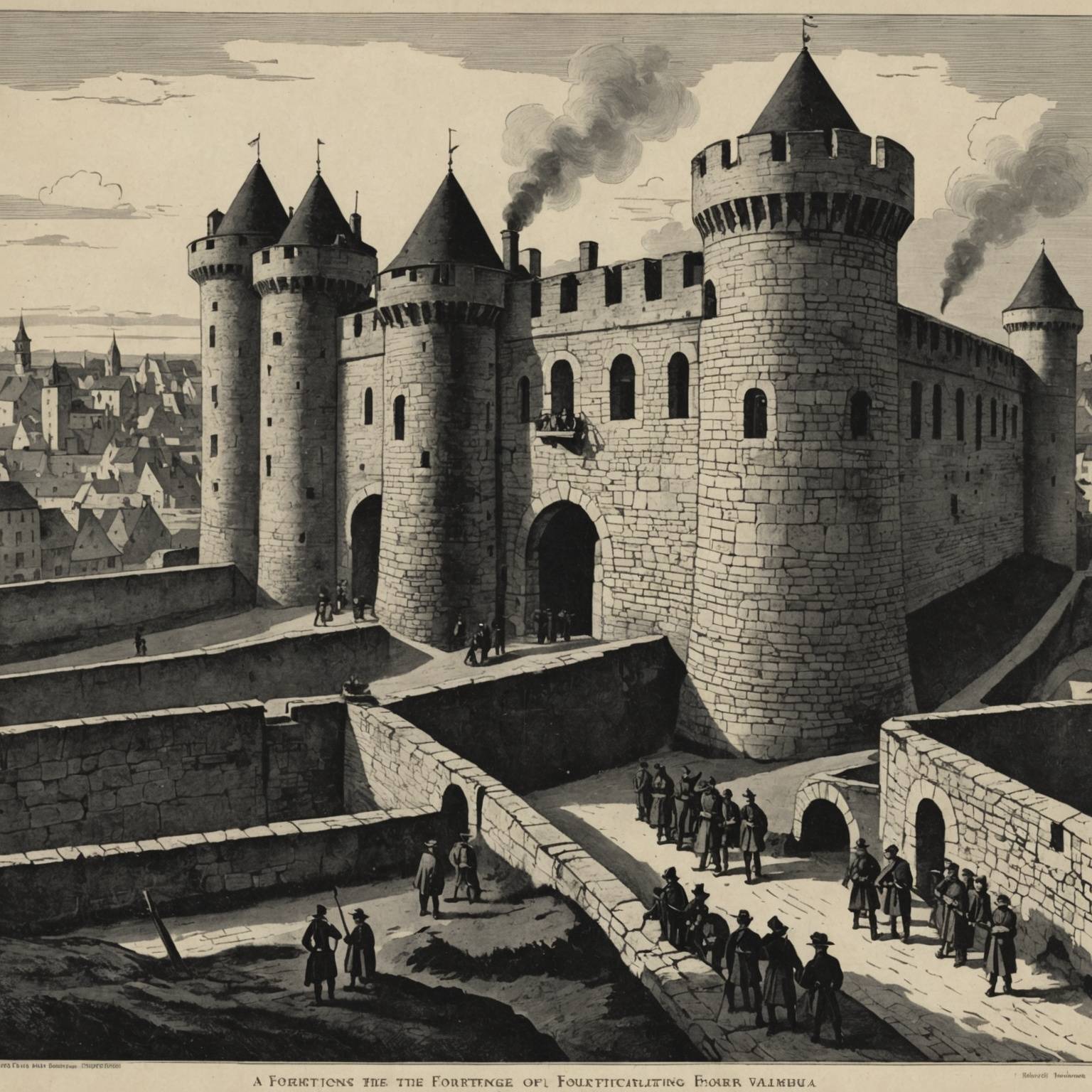 Un manuel enseignant sur les fortifications de Vauban
