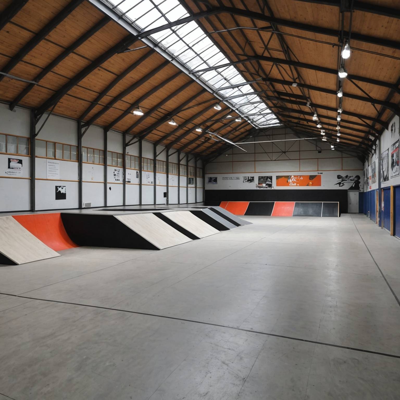 Un skate-park couvert à Briançon