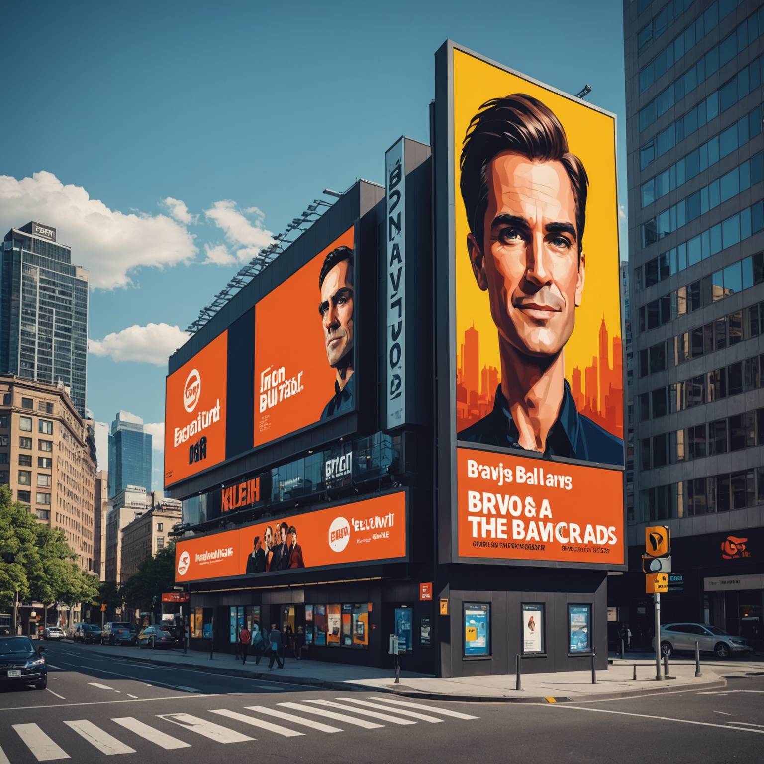 Bravo pour les panneaux de pub..