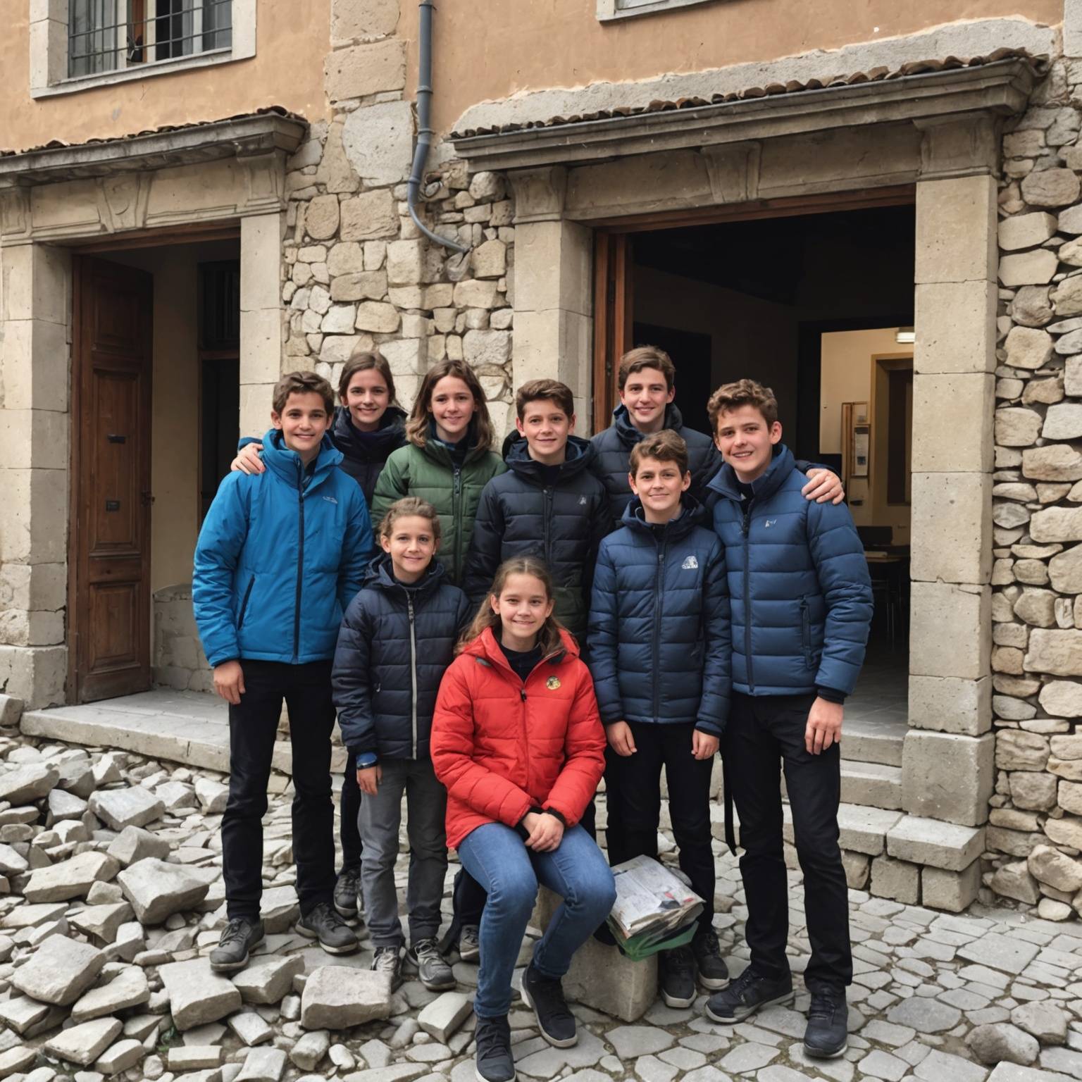 Des collegiens brianconnais echappent au seisme de lorca