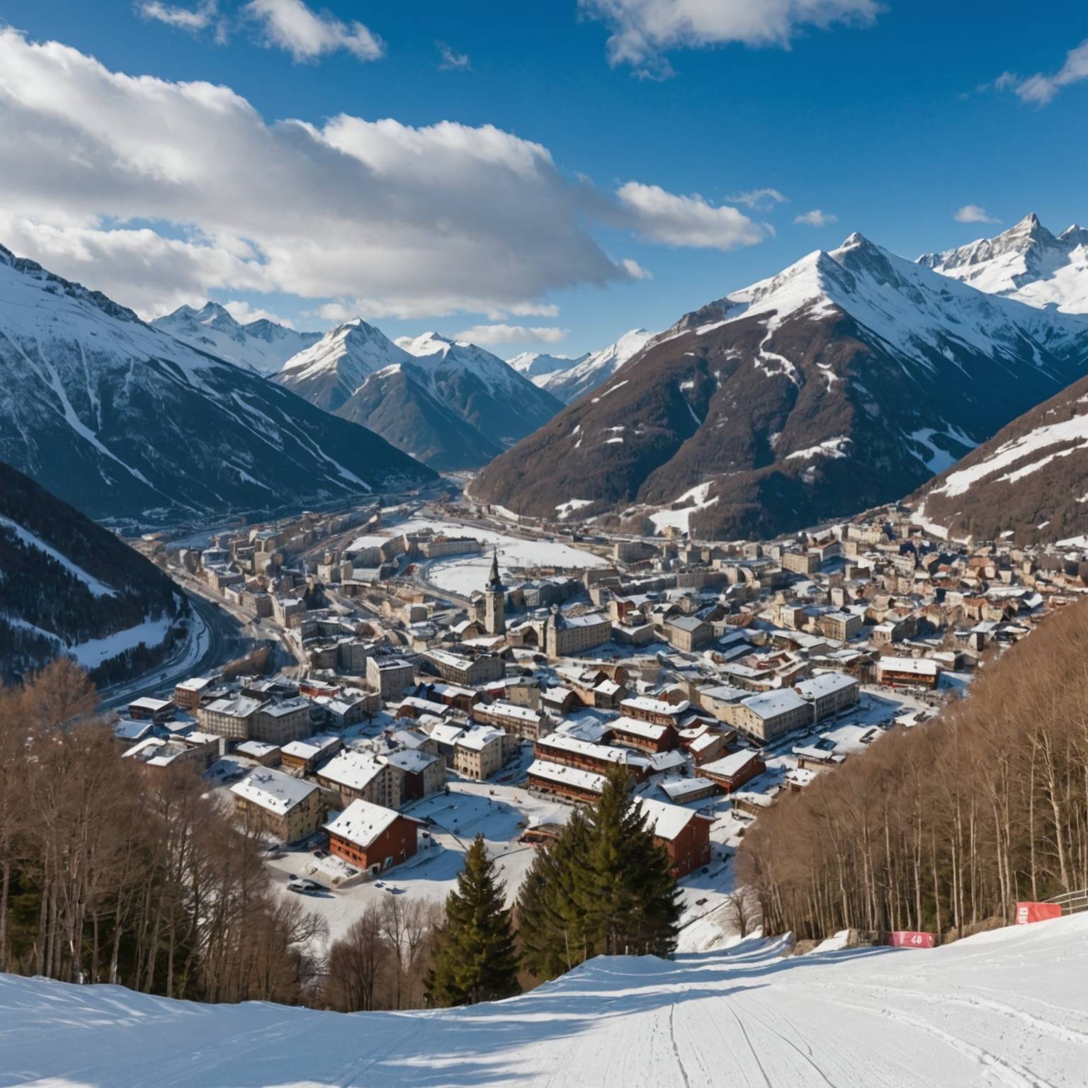 Briançon , Ville Montagne, reçoit la Fédération Française de Ski