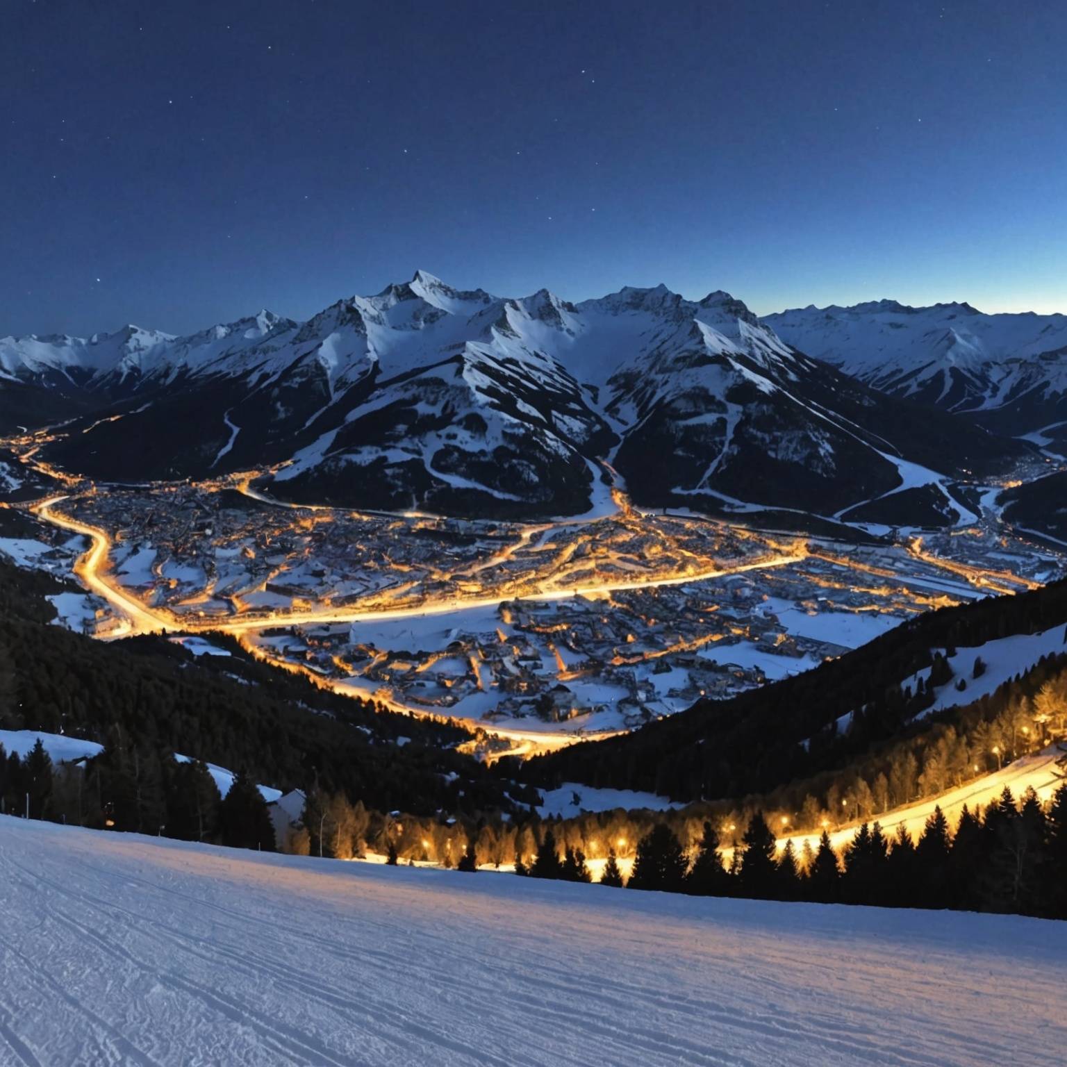 Briançon le ski de nuit sera gratuit