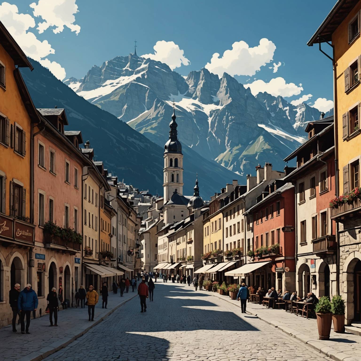 Briancon visite en Russe