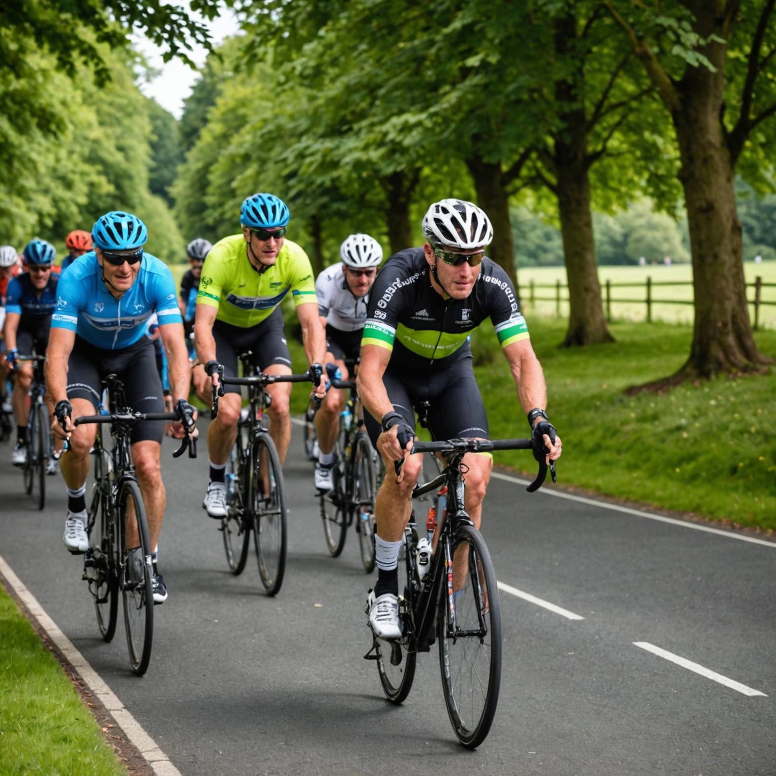 Course cyclo-sportive caritative