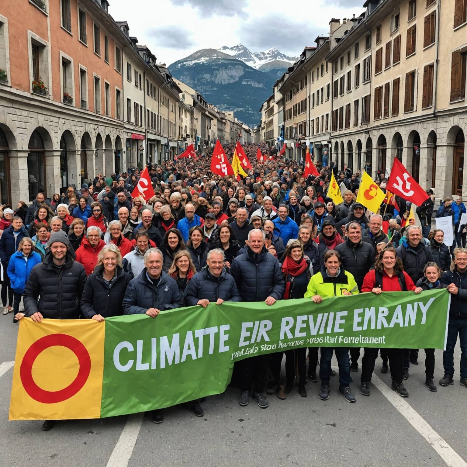 Urgence climatique : mobilisation réussie à Briançon le 28