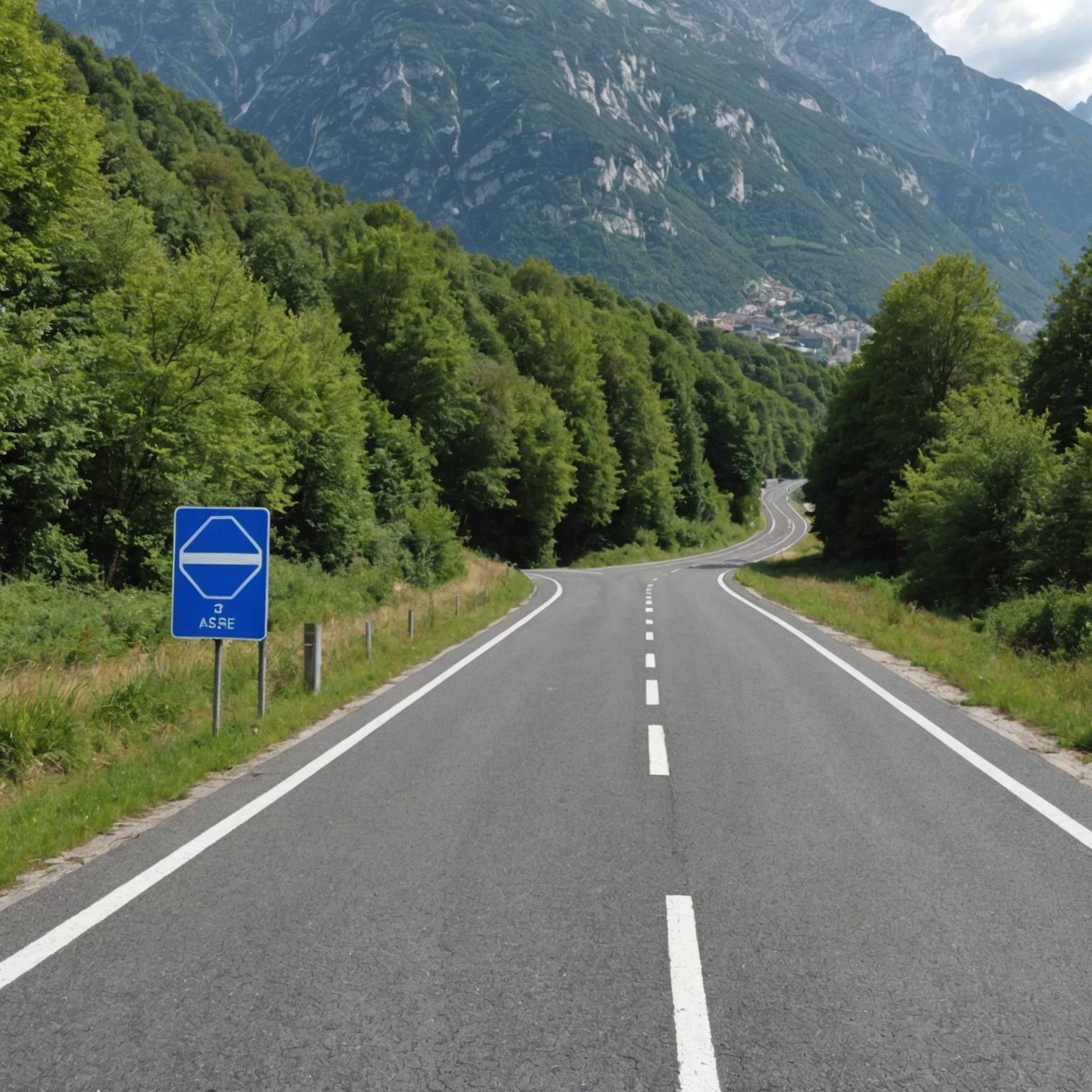 Accès fermé à la route de Grenoble