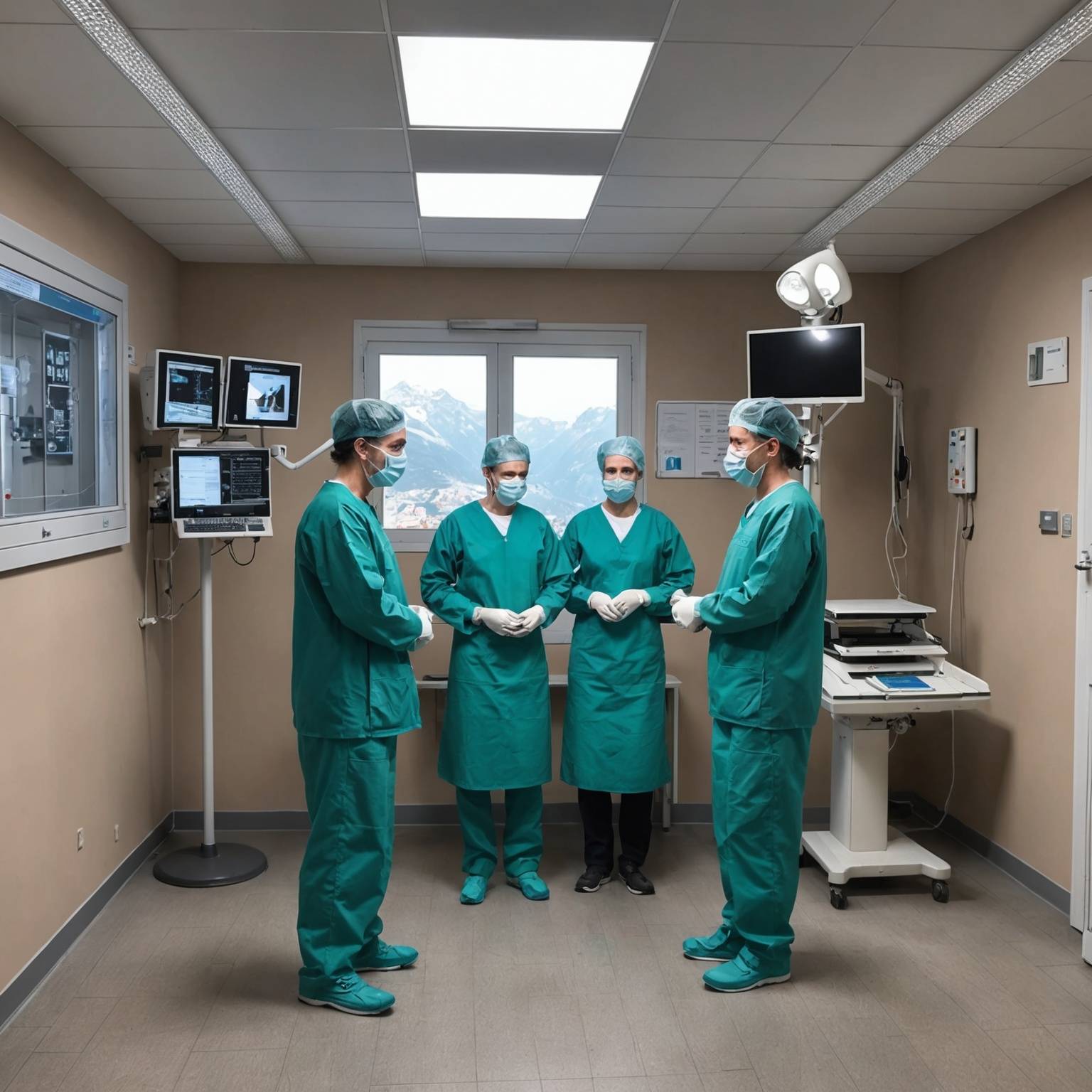 Fermeture bloc opératoire de Briançon