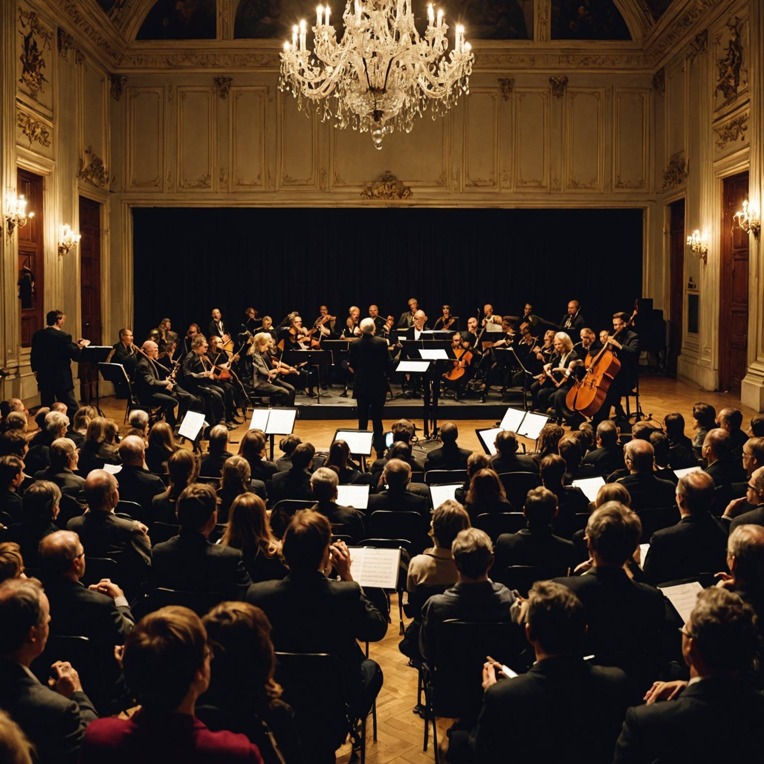Concert organisé par la Virée Blanche
