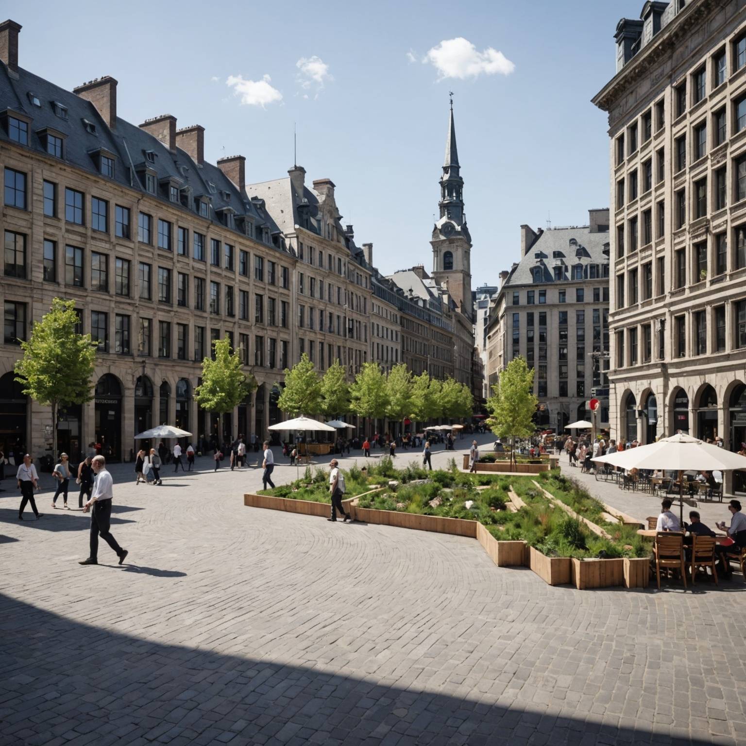 Aménagement de la Place d'Armes