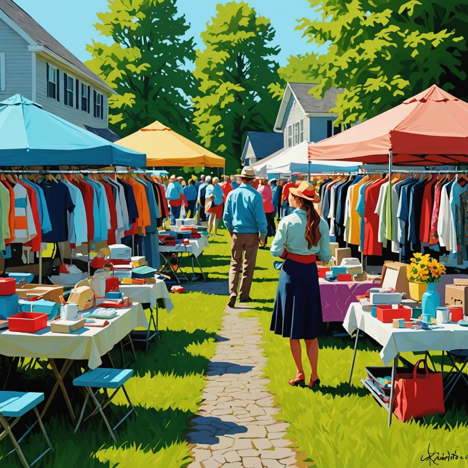 Vide grenier des Doutous