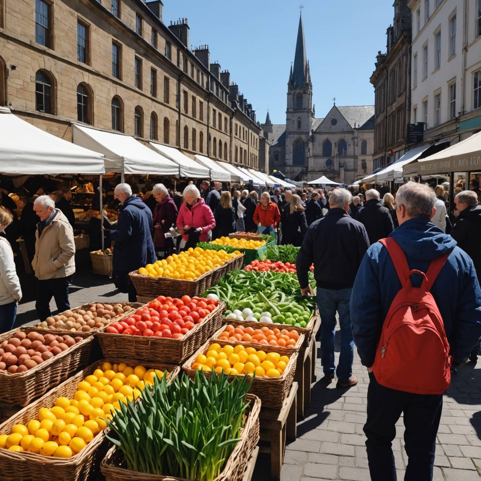 Marché du dimanche de Pâques
