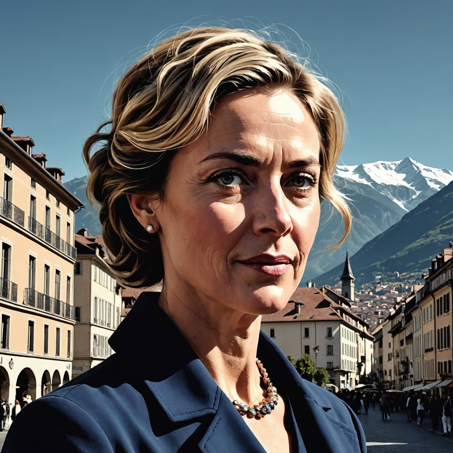Eva Joly à Grenoble