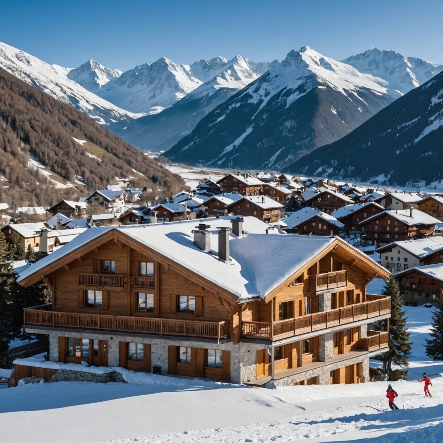 Premier Bercail SKOLF Trophy à Serre Chevalier Vallée
