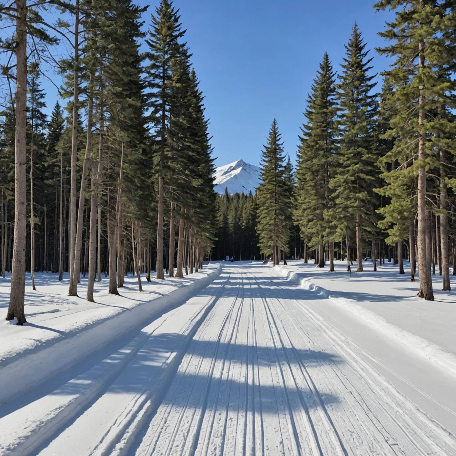 Boucle de ski de fond gratuite au parc des sports