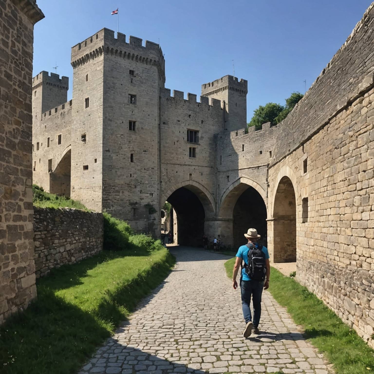 Escapade dans les fortifications