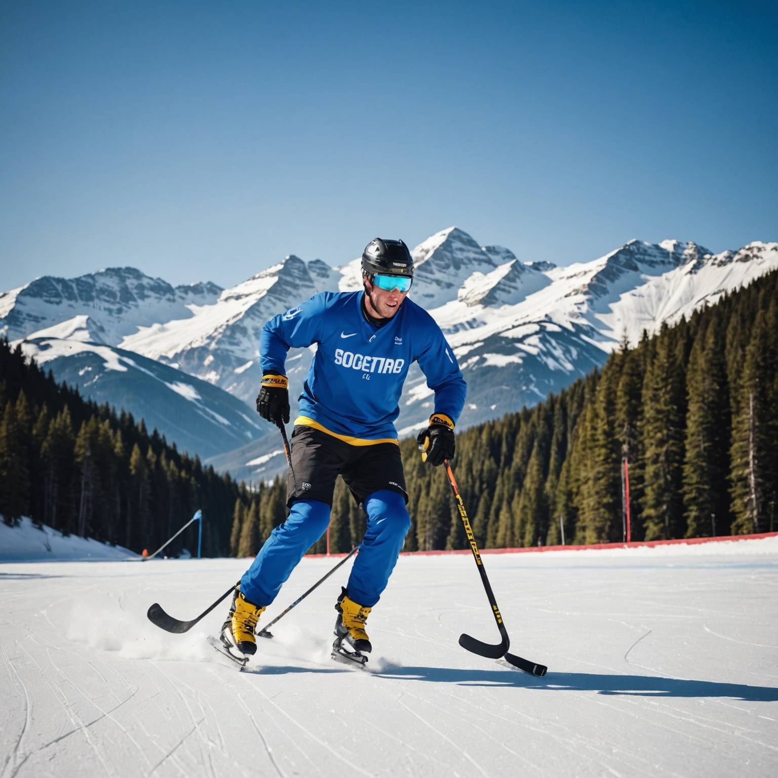 Ski hockey