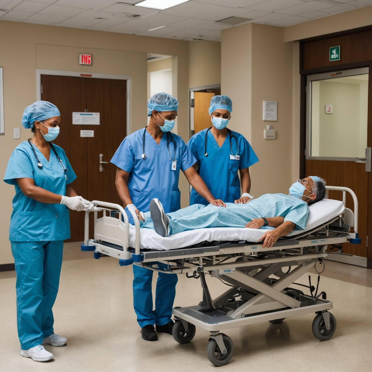 Mobilisation hôpital