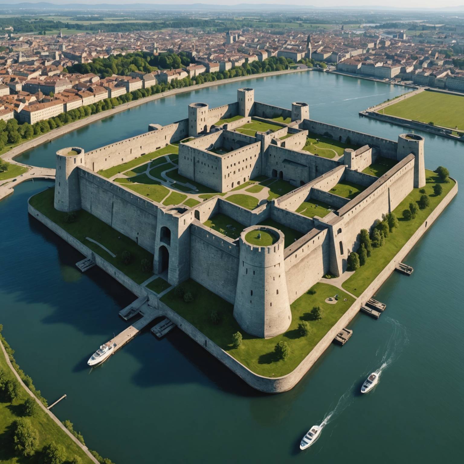 Imagine ta fortification de Vauban en 2050