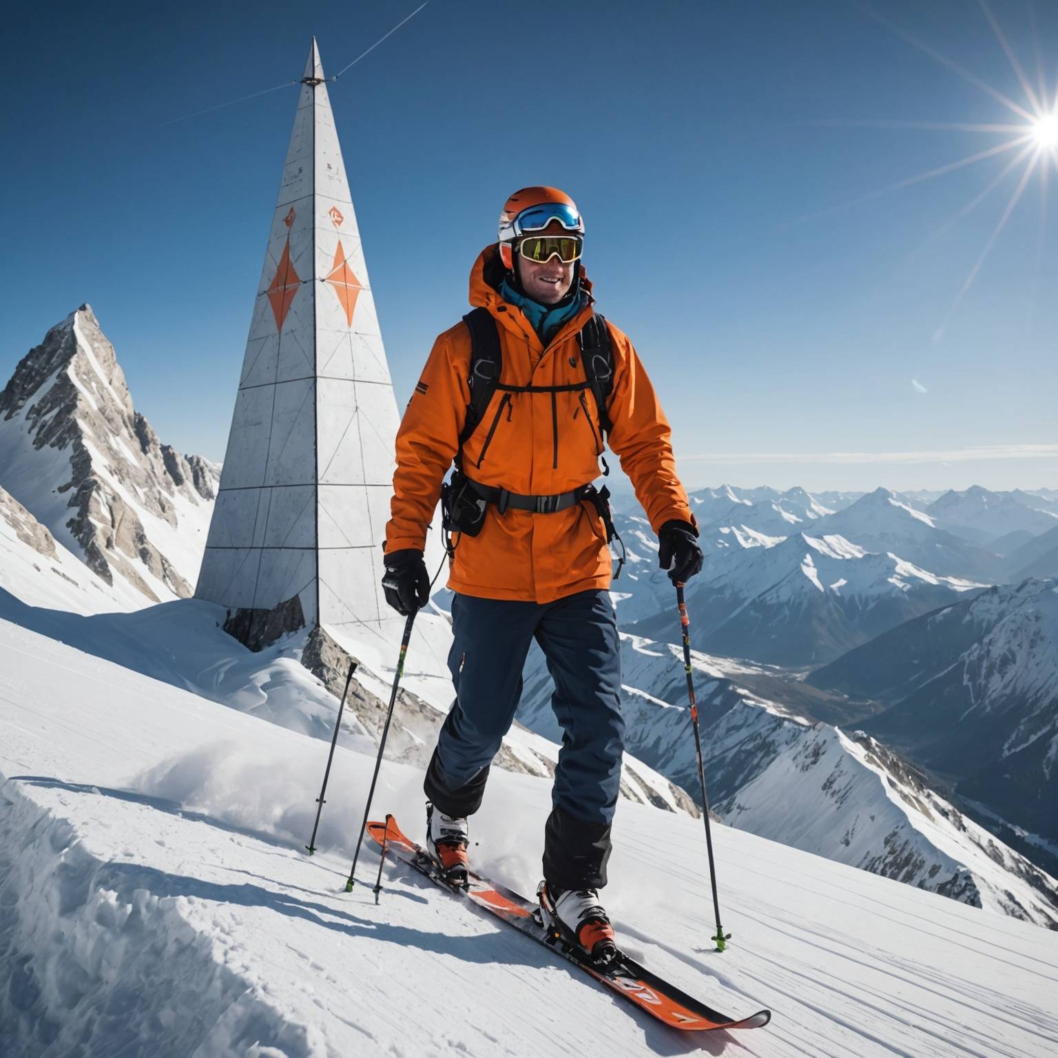 Gagnons le Chaberton à ski avant que les pylônes n'attaquent le sommet !