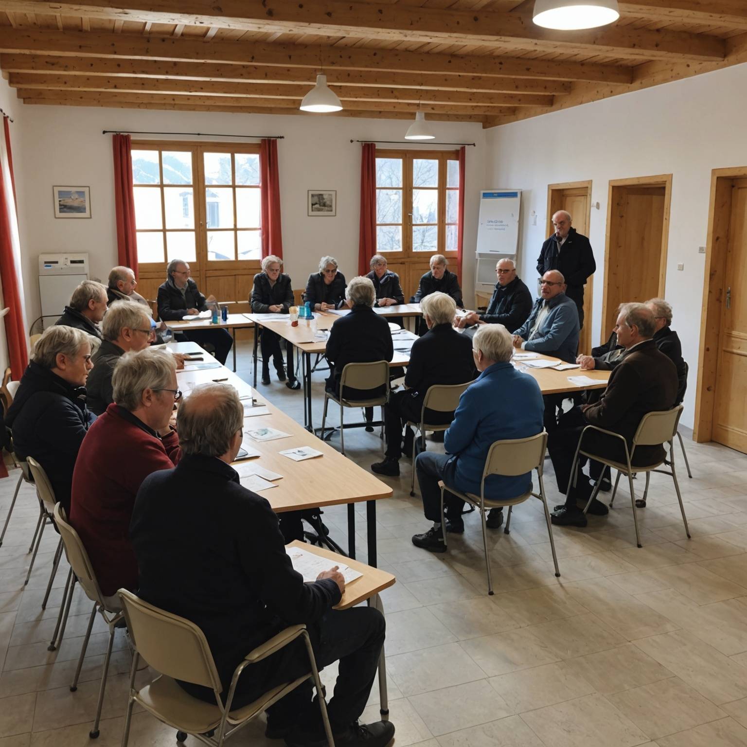 Réunion usagers hôpital de Briançon
