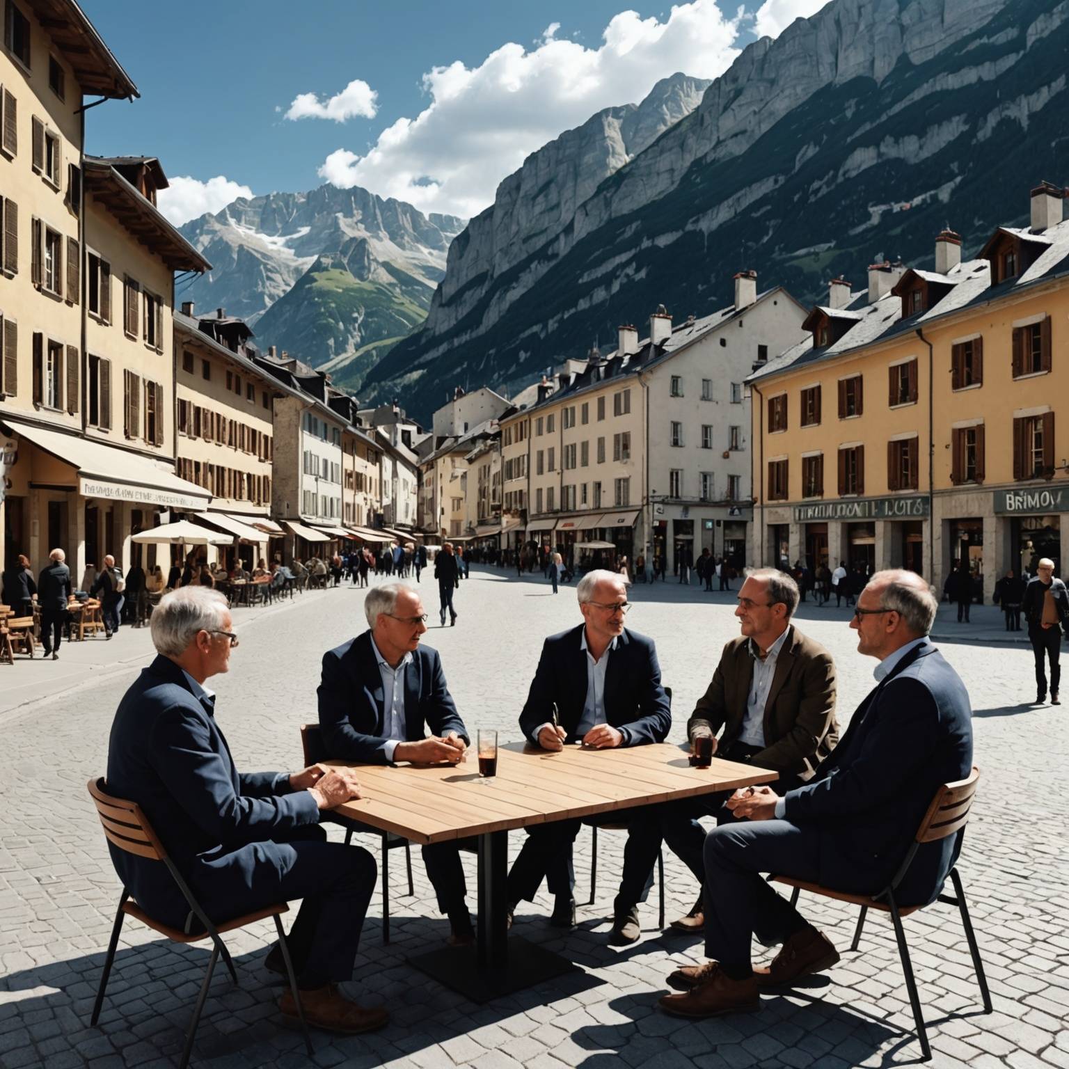 Rencontre avec les socioprofessionnels de Briançon