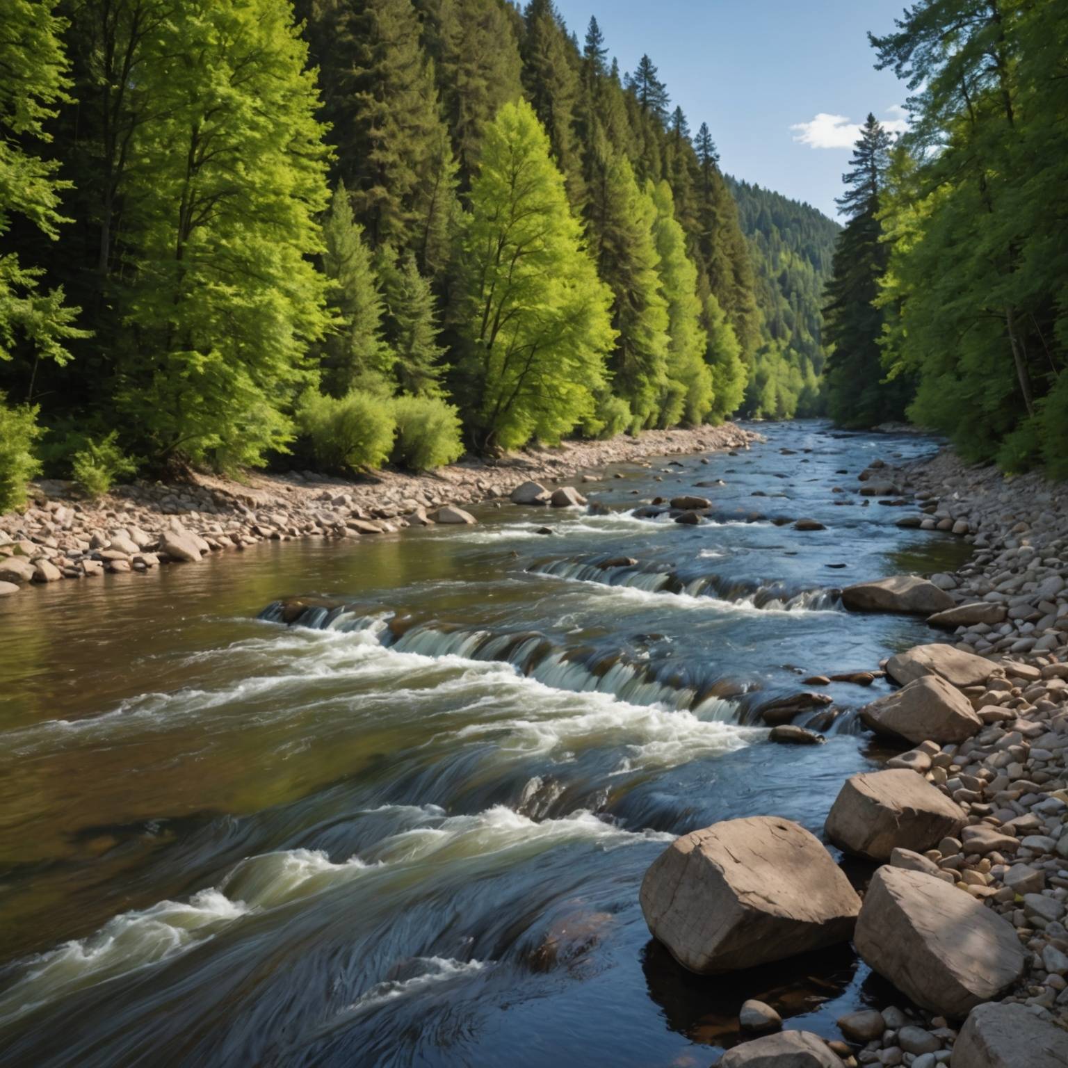 Débits réservés dans les cours d'eau