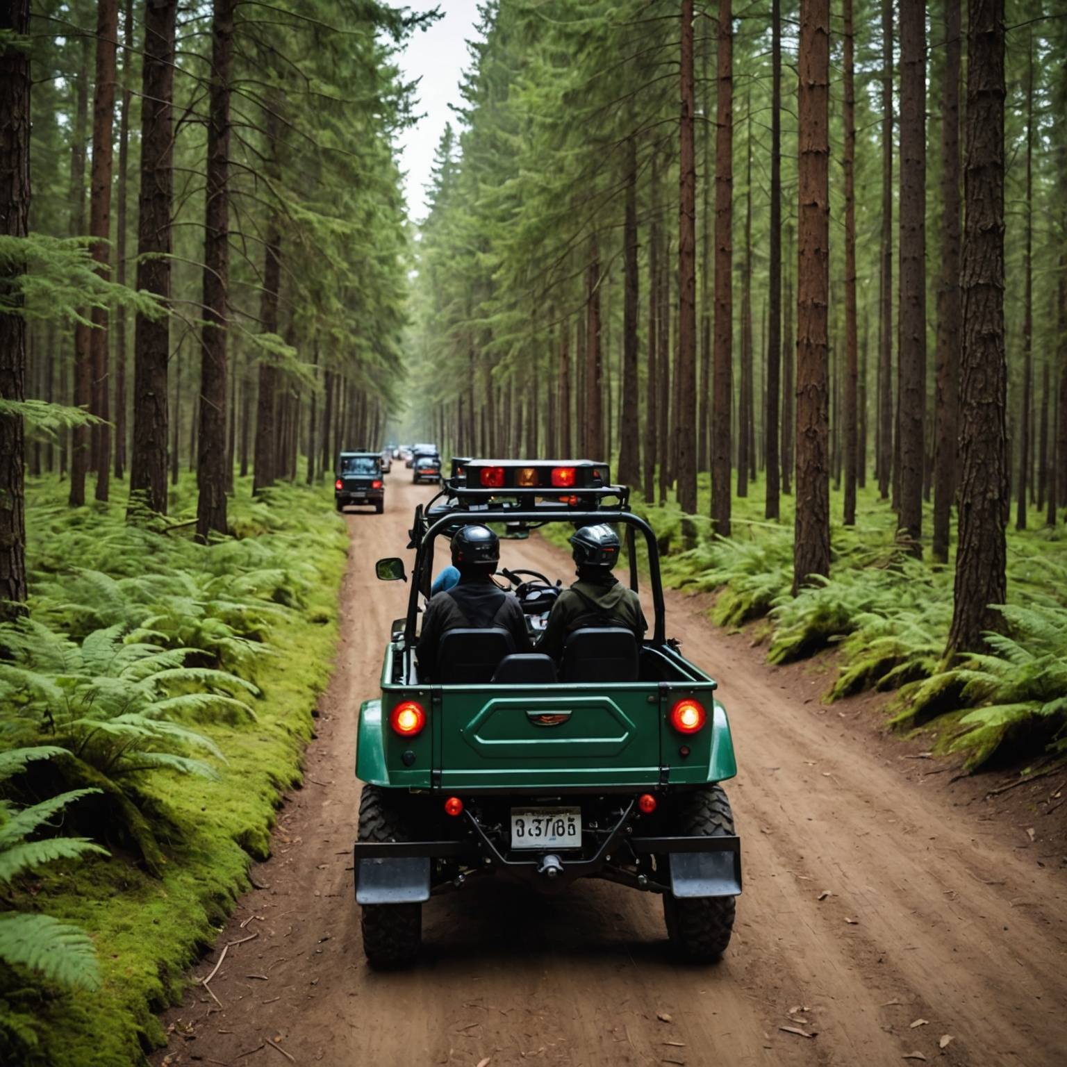 Circulation motorisée sur chemins forestiers