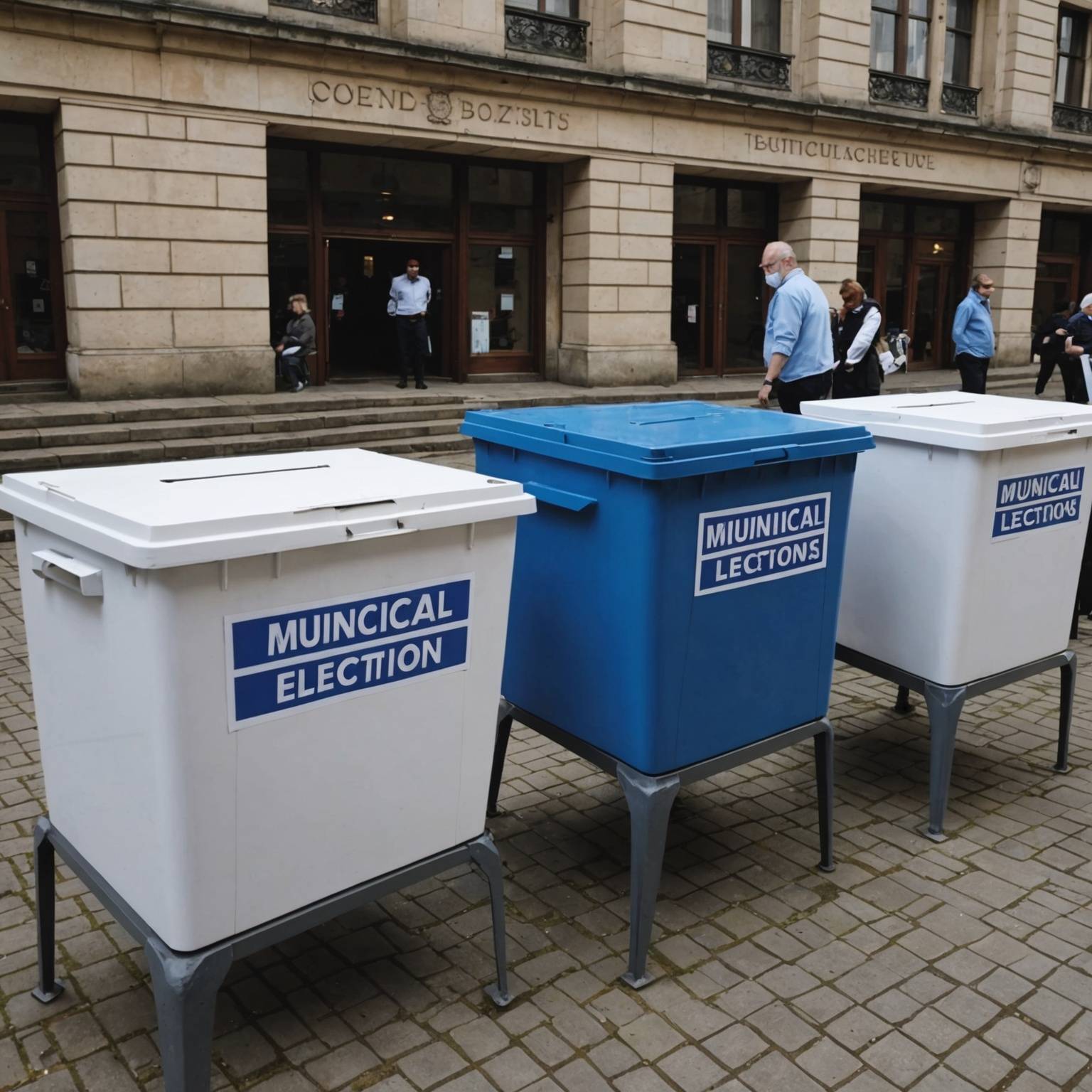 Elections Municipales les 5 listes....