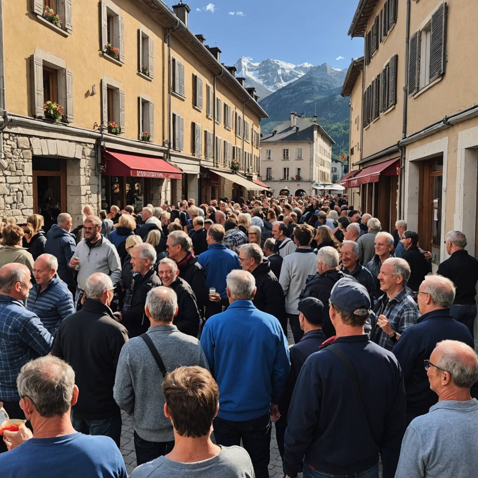 Fête des voisins à Briançon