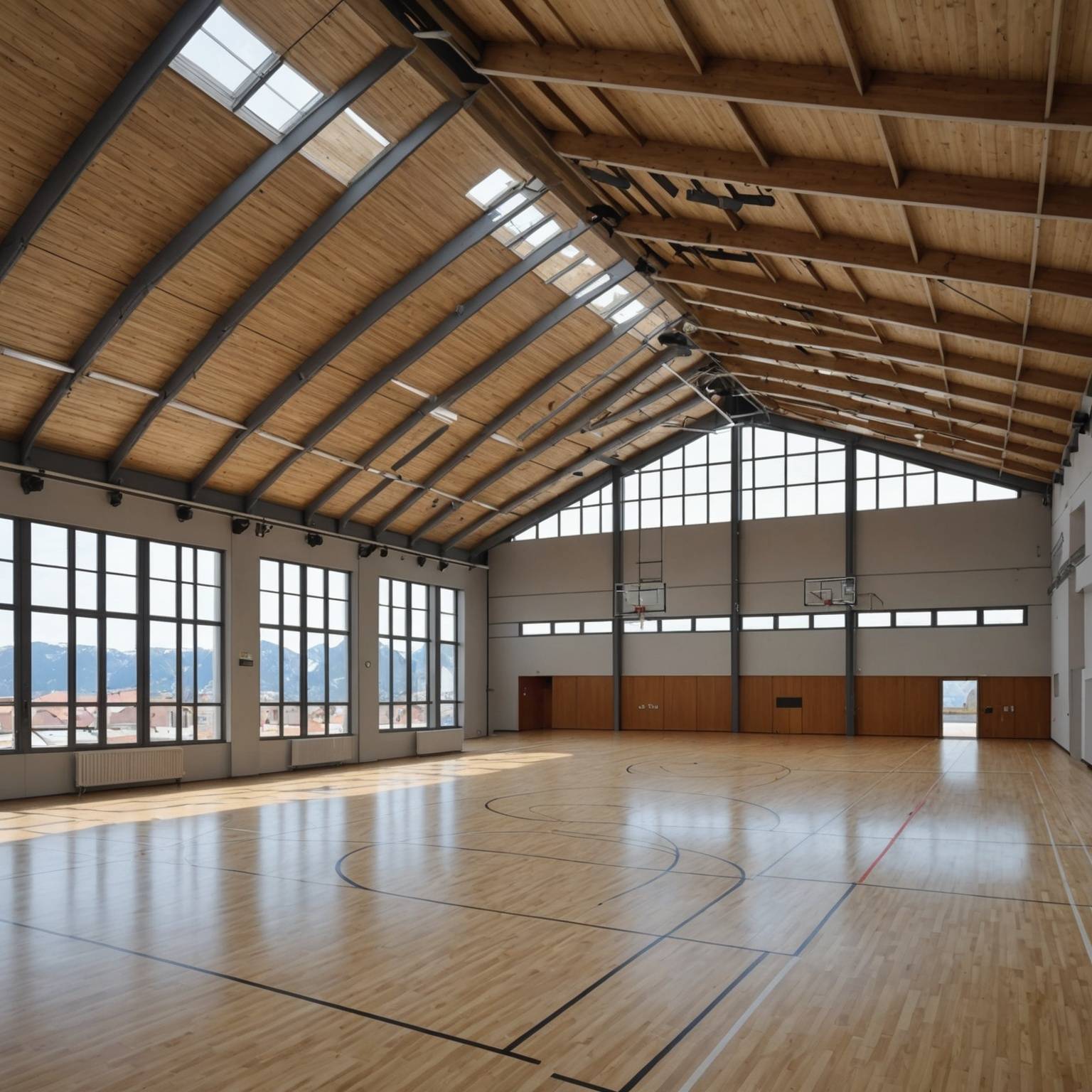 Nouveau gymnase à Briançon