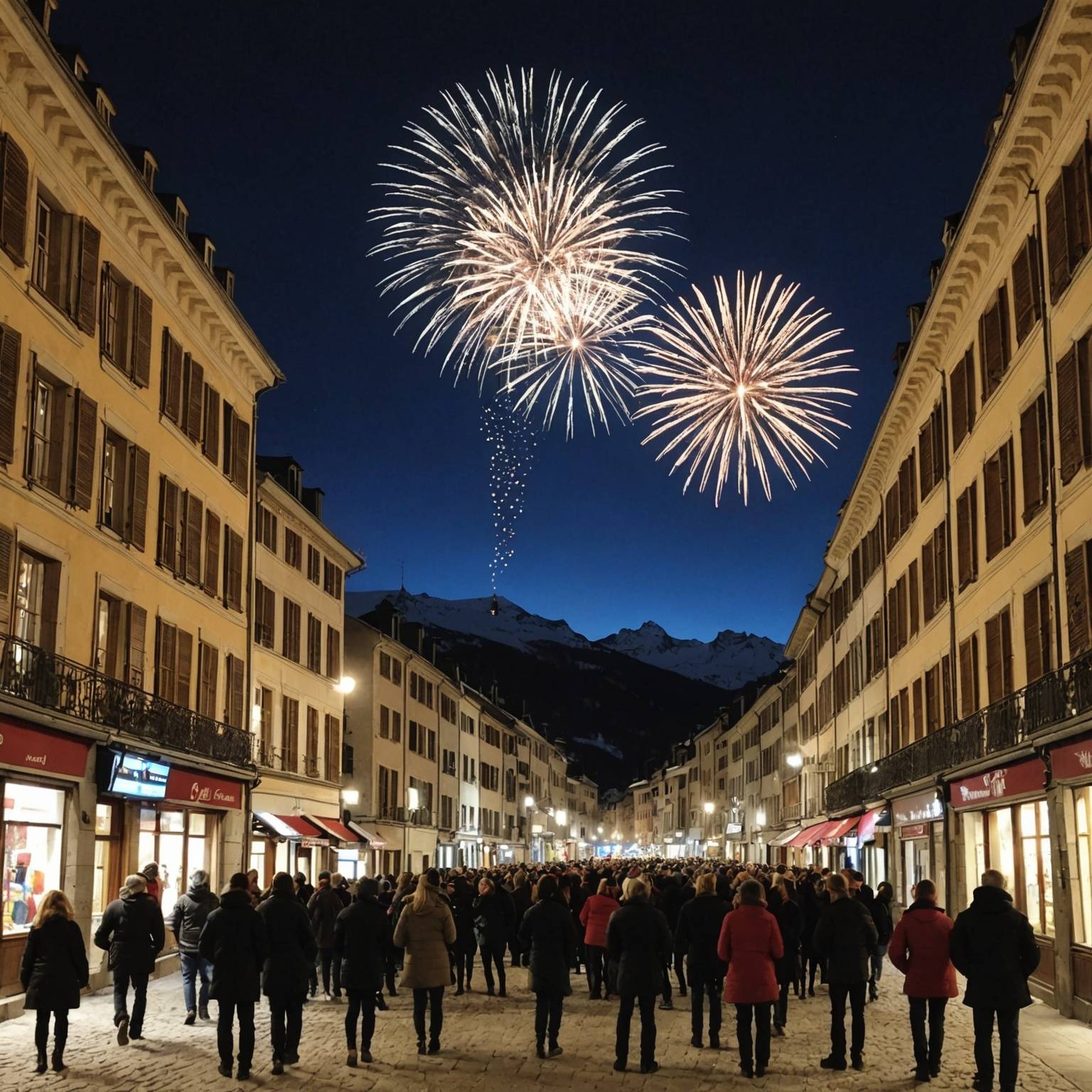 Soirée du 31 à Briançon