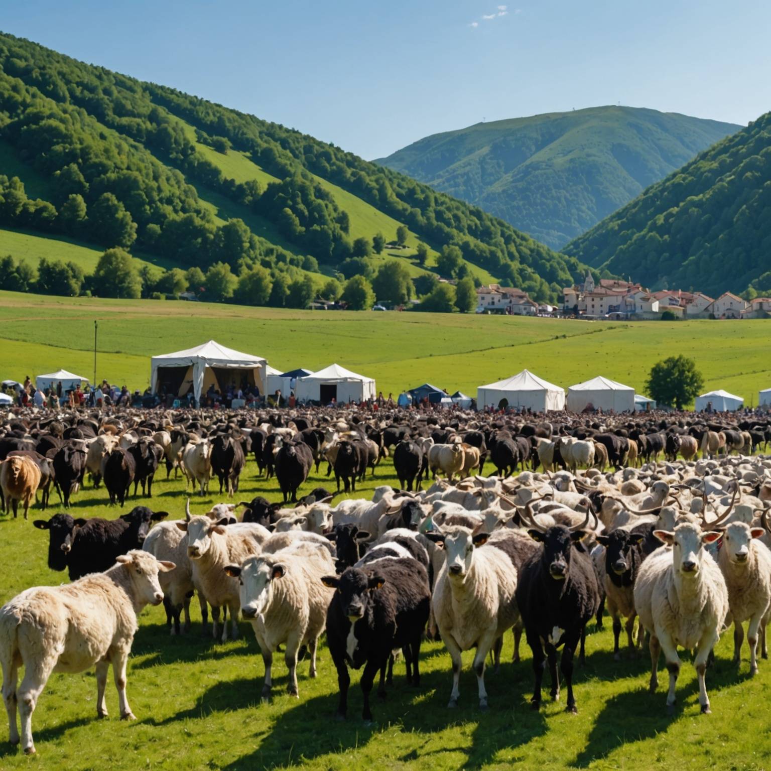 Festival Transhumance electro plein'air