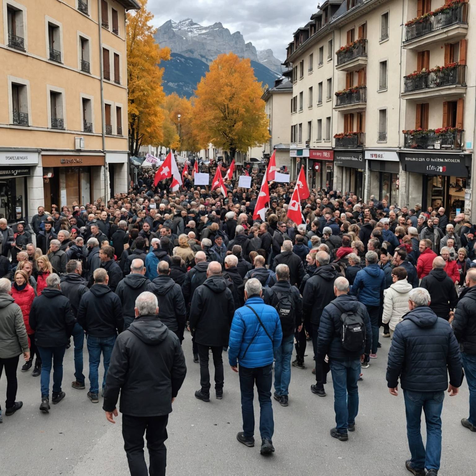 Manifestation 28 Octobre à Briançon