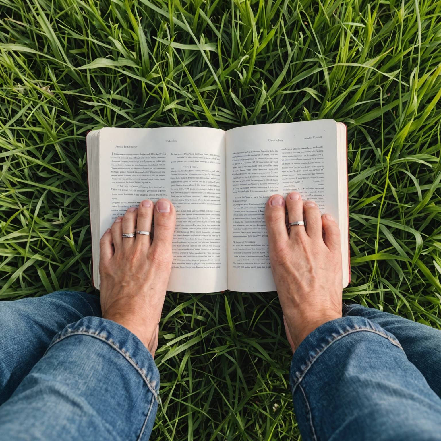 Lectures les pieds dans l'herbe