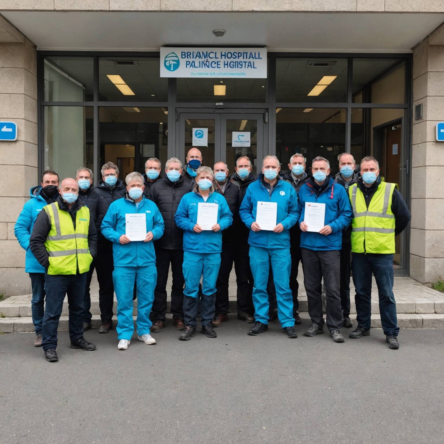 Grève reconductible a hopital de Briançon
