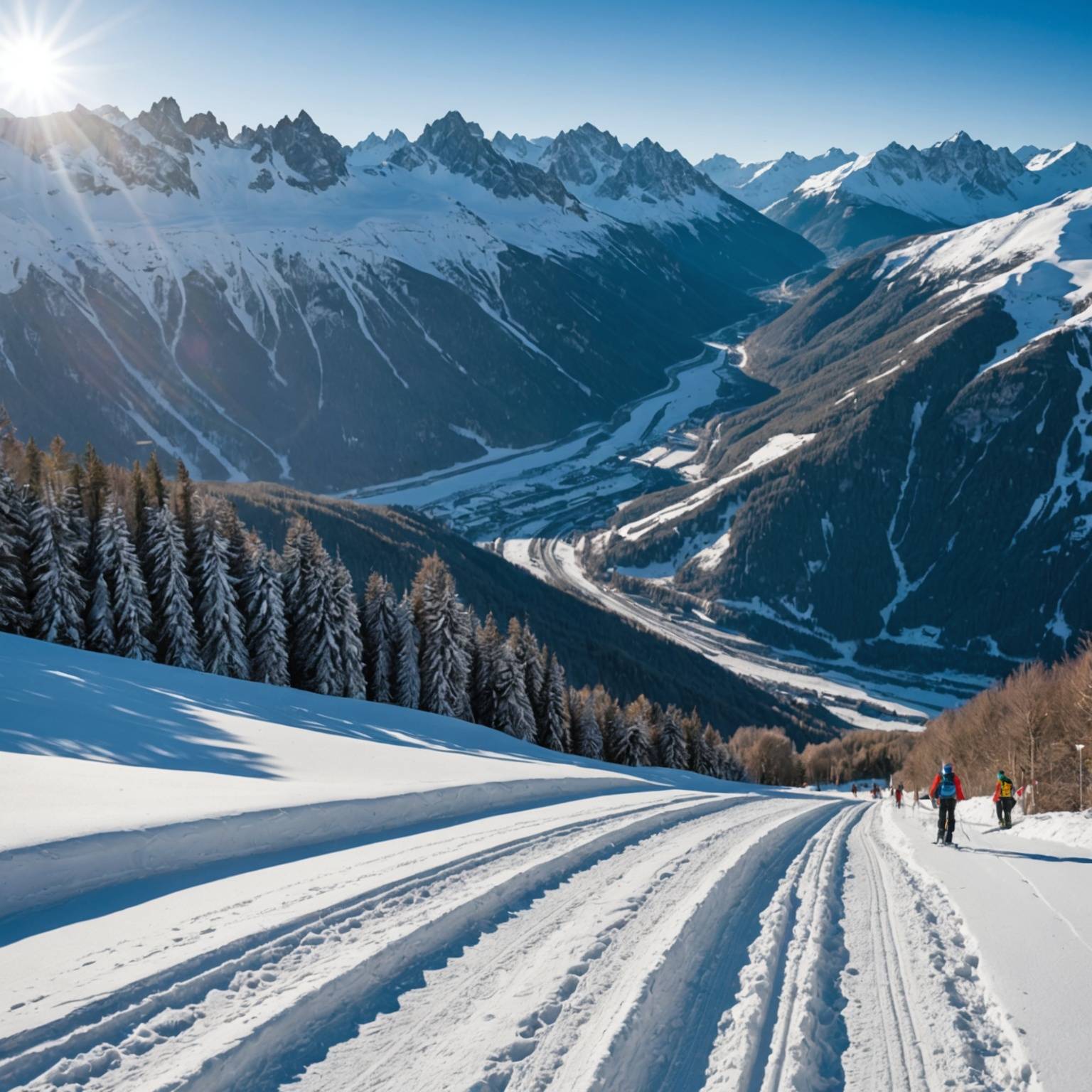 Cols Réservés et itinéraires partagés à Serre Chevalier Vallée