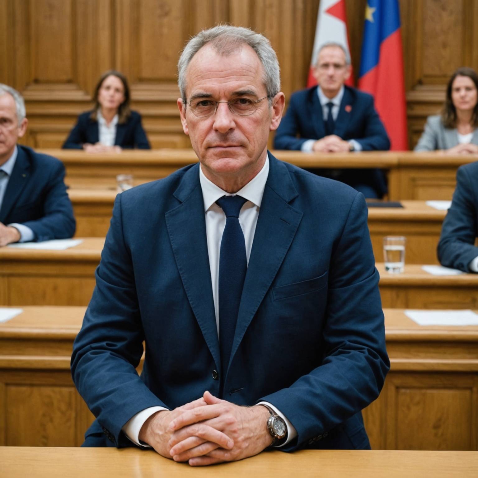 Le Sous-préfet de Briançon en conférence