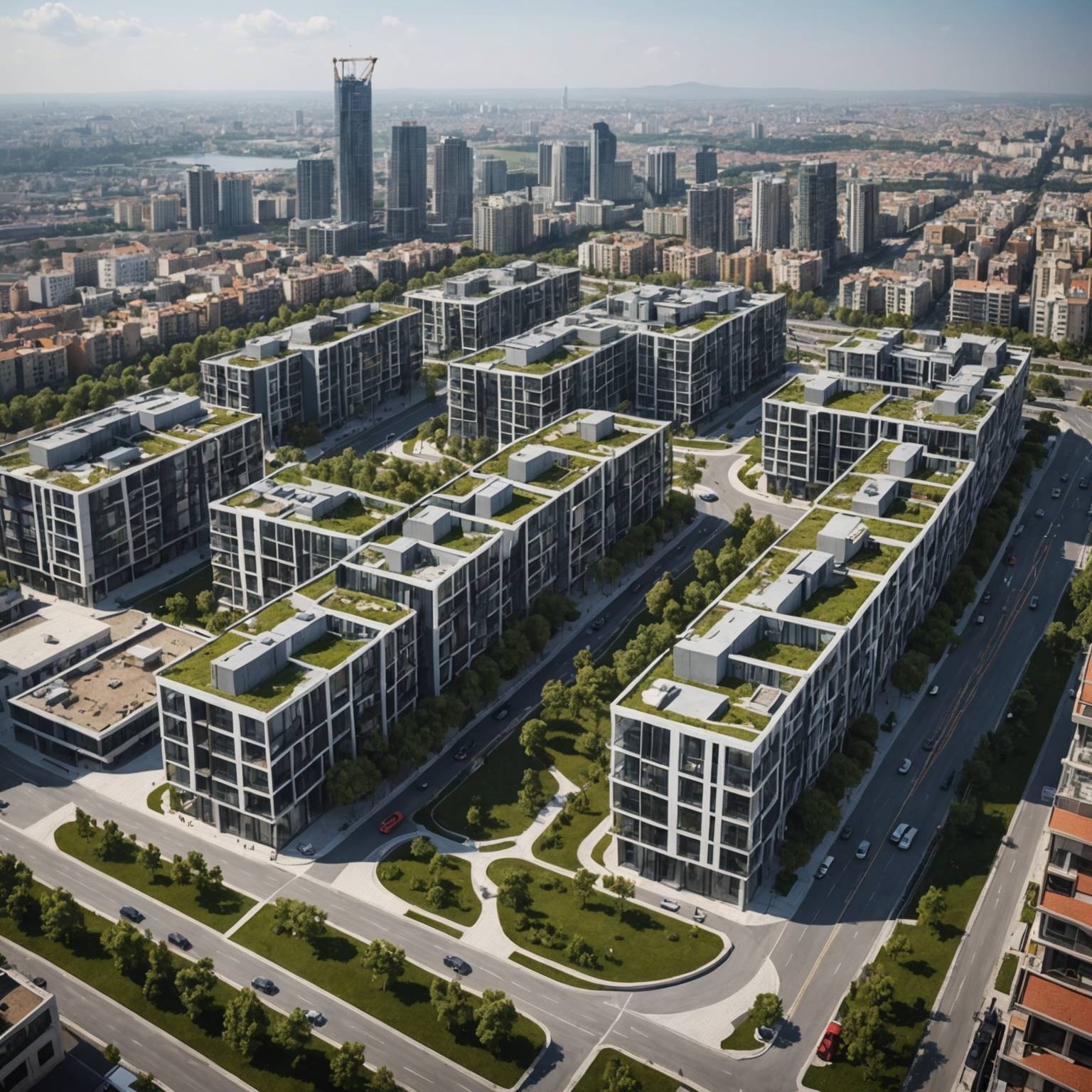 La 1ère phase du projet urbain