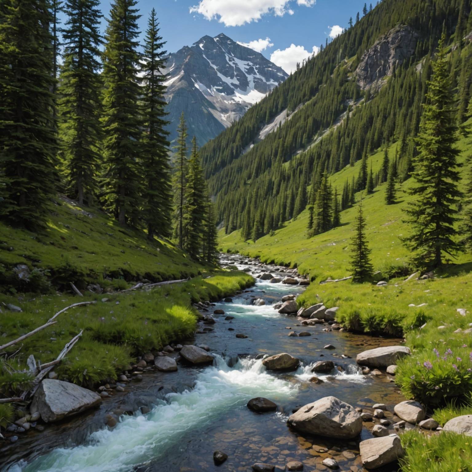 La vie cachée des torrents de montagne